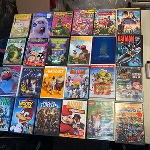 Assorted Family Movie DVD Collection 24 movies 5 sealed